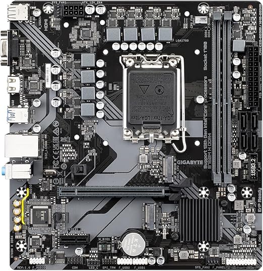  GIGABYTE B760M H DDR4 Motherboard