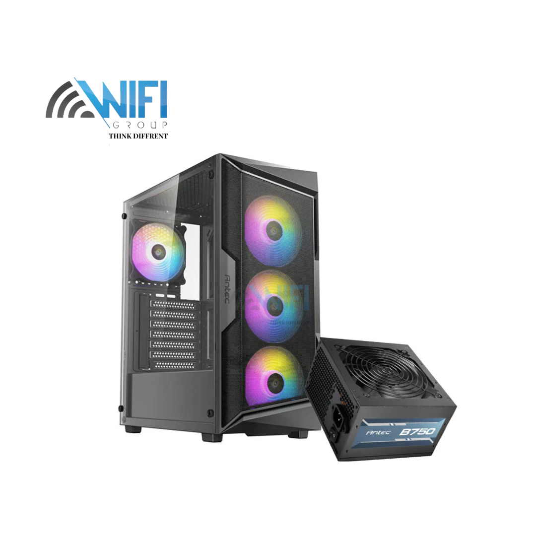 Case Antec AX61 Elite 4Fan 120M ARGB + PSU