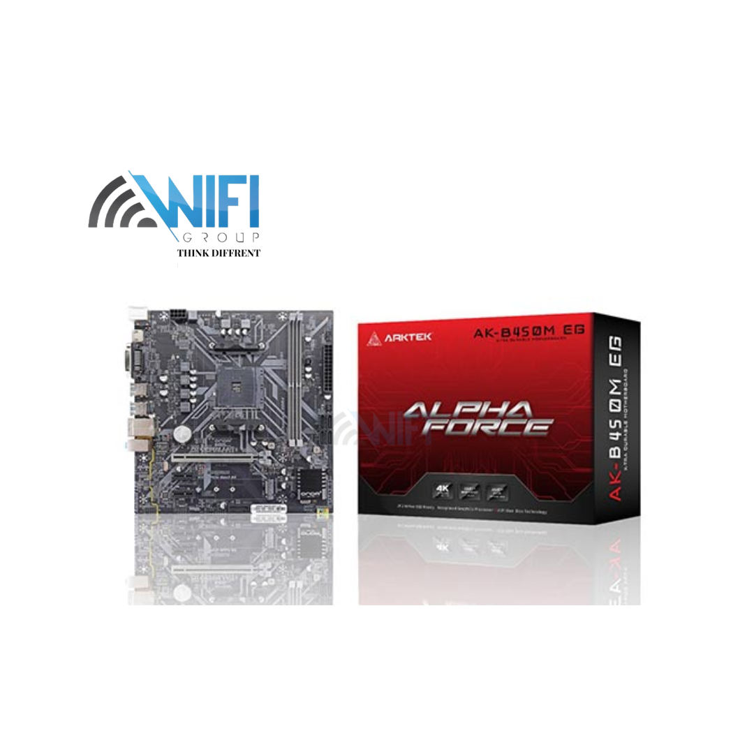 ARKTEK Motherboard AMD AK B450M EG ALPHA FORCE