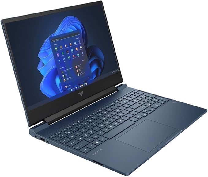  HP Victus 15 fa0033dx Core i5-12450H-8GB RAM-512GB SSD-RTX 3050 4GB-15.6 FHD 144Hz -BLUE WIN 11