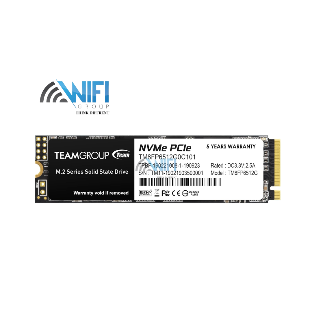TEAMGROUP MP33 512GB 3D NAND NVMe PCIe M.2 SSD - TM8FP6512G0C101