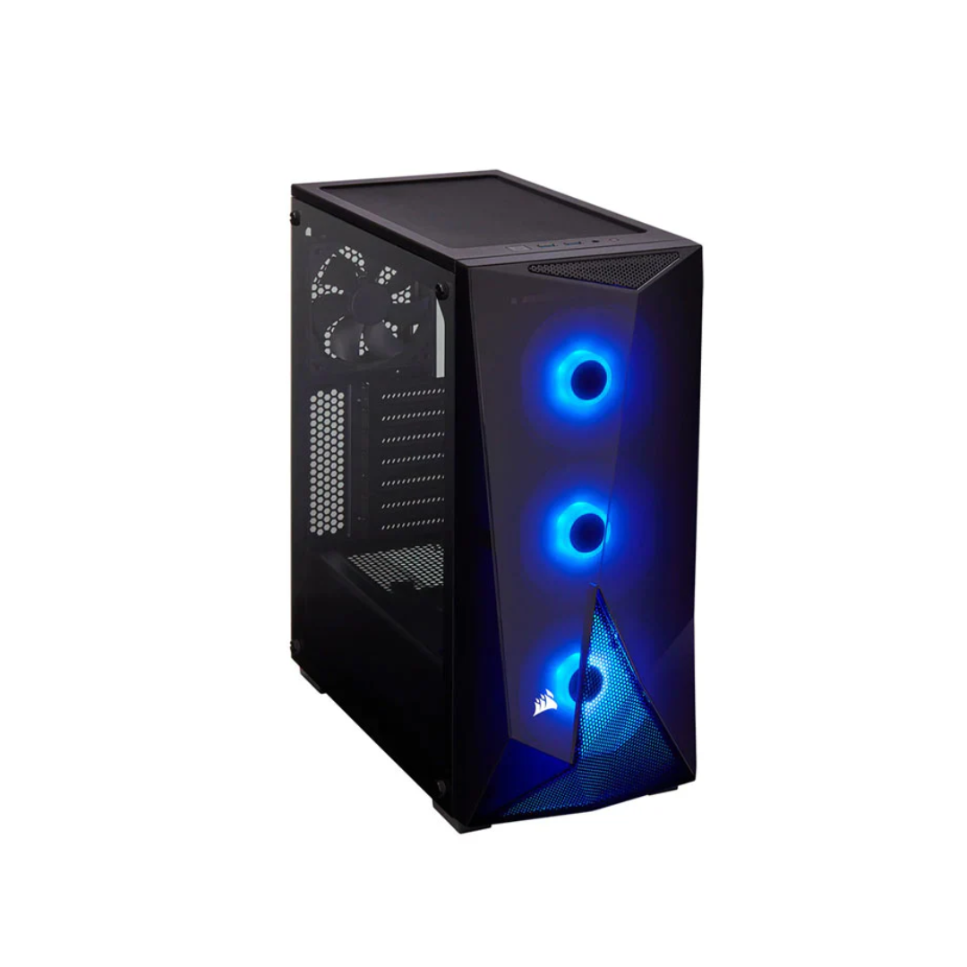 Corsair Carbide Series SPEC-DELTA RGB 550W Mid-Tower ATX Gaming Case, Tempered Glass