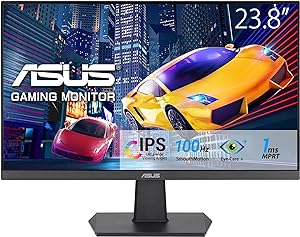 ASUS Gaming VA24EHF Gaming Monitor 24 inch 1ms Full HD (1920x1080) 100 Hz IPS 