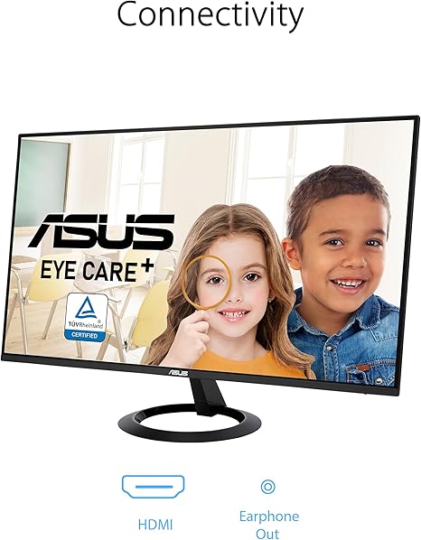 ASUS VZ24EHF Eye Care Gaming Monitor – 24-inch - IPS