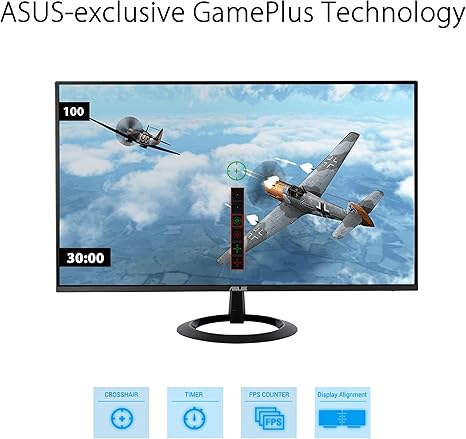 ASUS VZ24EHF Eye Care Gaming Monitor – 24-inch - IPS