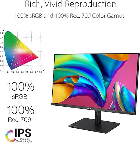 ASUS ProArt PA328QV 32-inch 2K, IPS, WQHD - Professional Monitor