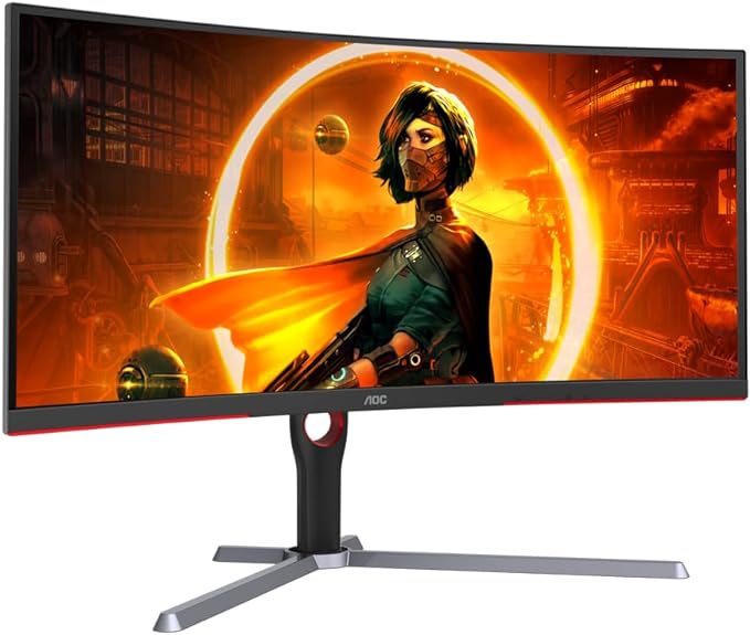 Monitor AOC CU34G3S HDR 10 Ultra Wide  1ms (SRGB)  