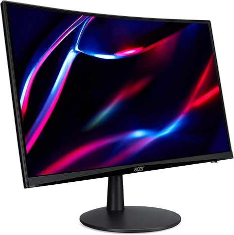 Acer Nitro ED240Q Pbmiipx  - VA 1500R Curved Gaming Monitor  (VRB)