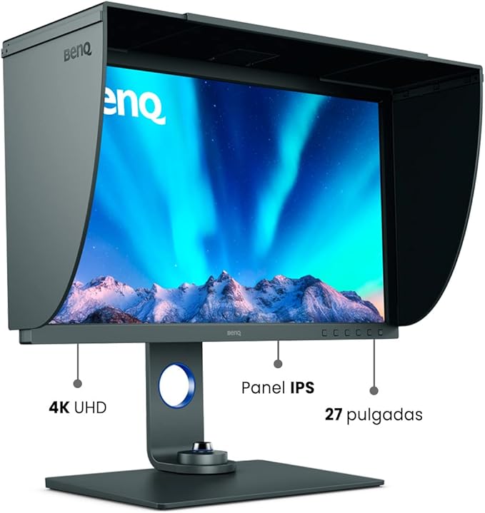 BenQ PhotoVue Monitor SW271C - 27 INCH 4K Adobe RGB 