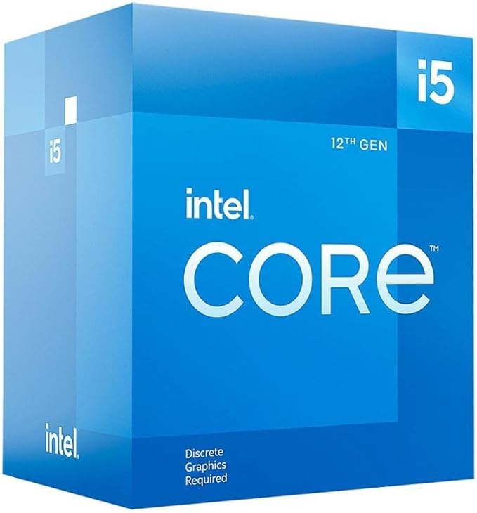 CPU-Intel-Core i5-12400F 6 Core 12 Threads 2.5 GHz 4.4 GHz Turbo Socket LGA 1700 TRAY Processor