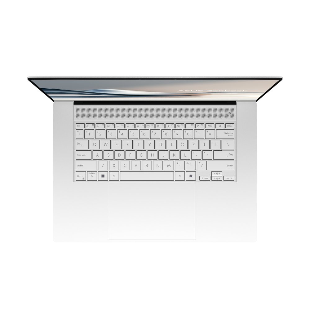 ASUS Zenbook S16 OLED UM5606WA-RJ288W Laptop - AMD Ryzen™ AI 9 HX 370 - 32GB - 2TB SSD - AMD Radeon™ 890M Graphics - 16" OLED 3K - Win11 - Scandinavian White