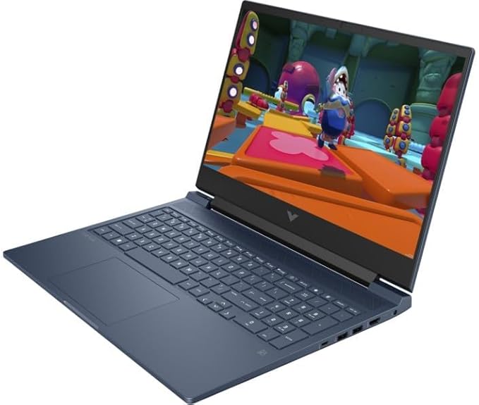 HP Victus 16-R0047nia Gaming Laptop - Intel Core i7-13700H - 16GB DDR5 - 1TB SSD - NVIDIA GeForce RTX 4060 8GB - 16.1" FHD 144hz - Blue