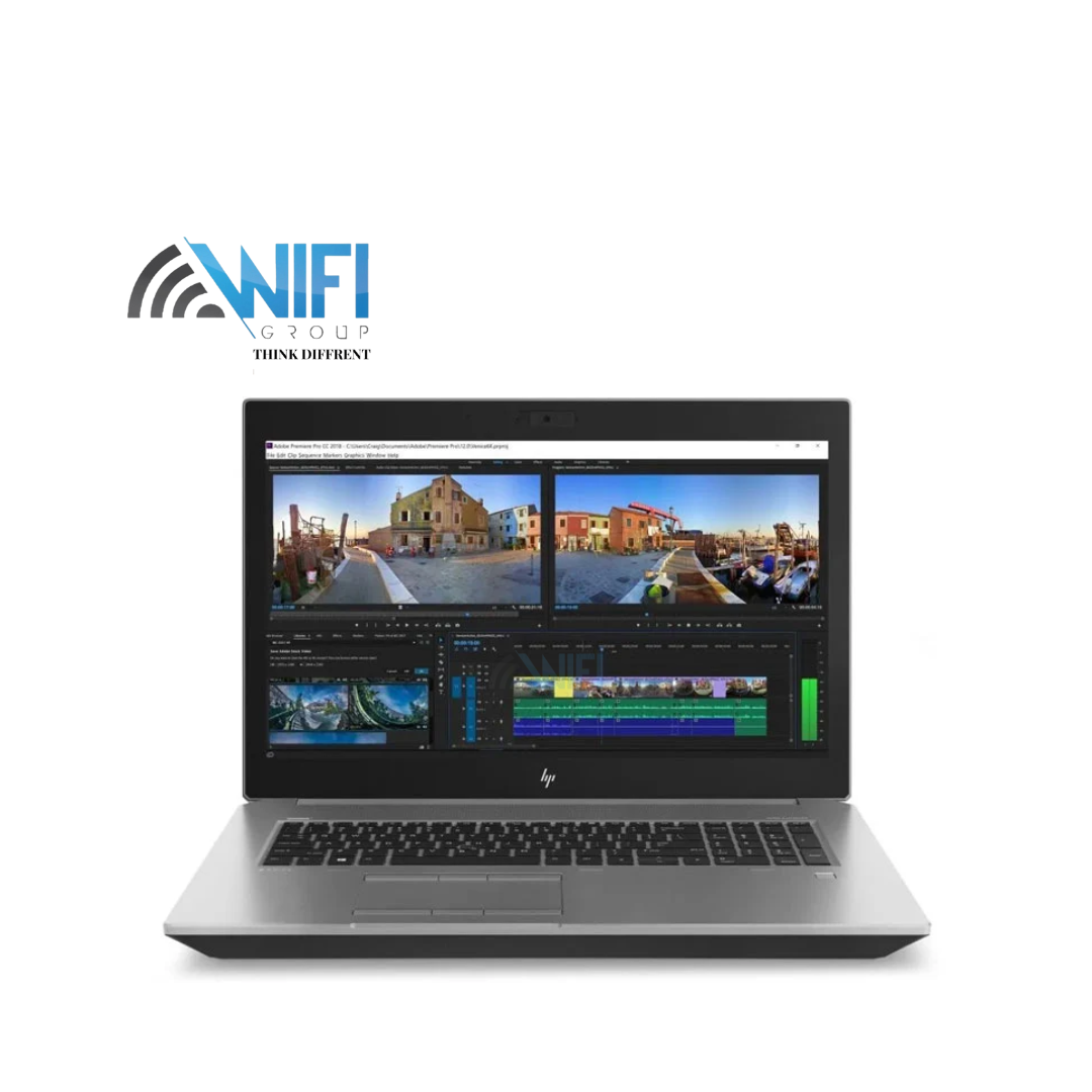 USED LAPTOP HP ZBook 17 G5 Intel Core I7-8850H 64GB Ram 512GB SSD NVIDIA Quadro P5200 16GB 17.3″Inch FHD