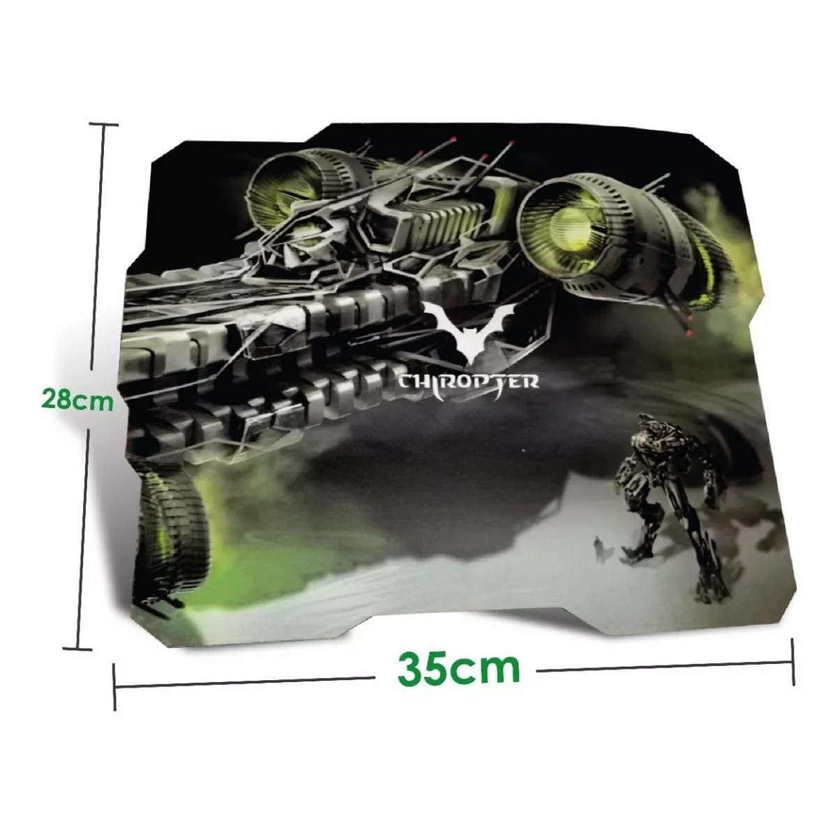 CHIROPTER WESDAR GP8 Gaming Mouse Pad - 33X28 CM