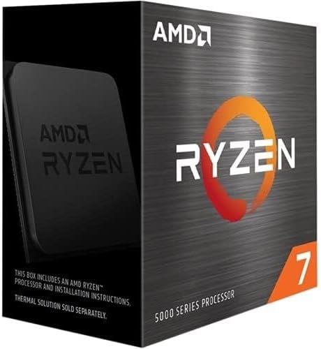  Processor AMD Ryzen 7 5800X 3.8 GHz Eight-Core AM4