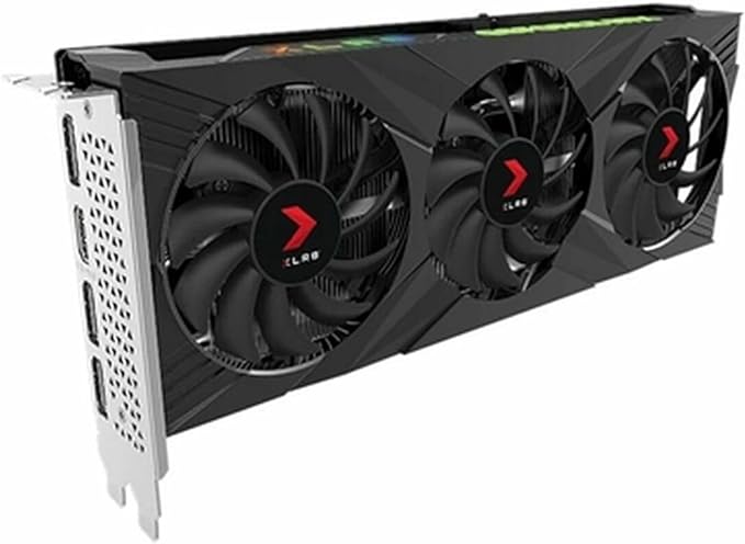  PNY GeForce RTX 4060 8GB XLR8 Gaming Verto RGB Triple Fan Graphics Card DLSS 3