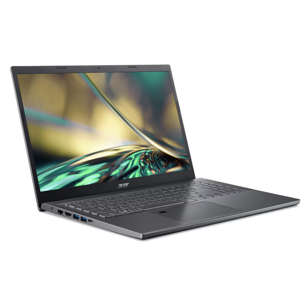  Acer Aspire 5 A515-57-55KJ Slim Business Laptop – Intel Core i5-12450H – 8GB RAM – 512GB PCIe SSD – Intel UHD Graphics – Fingerprint Sensor – 15.6 Inch FHD IPS – DOS