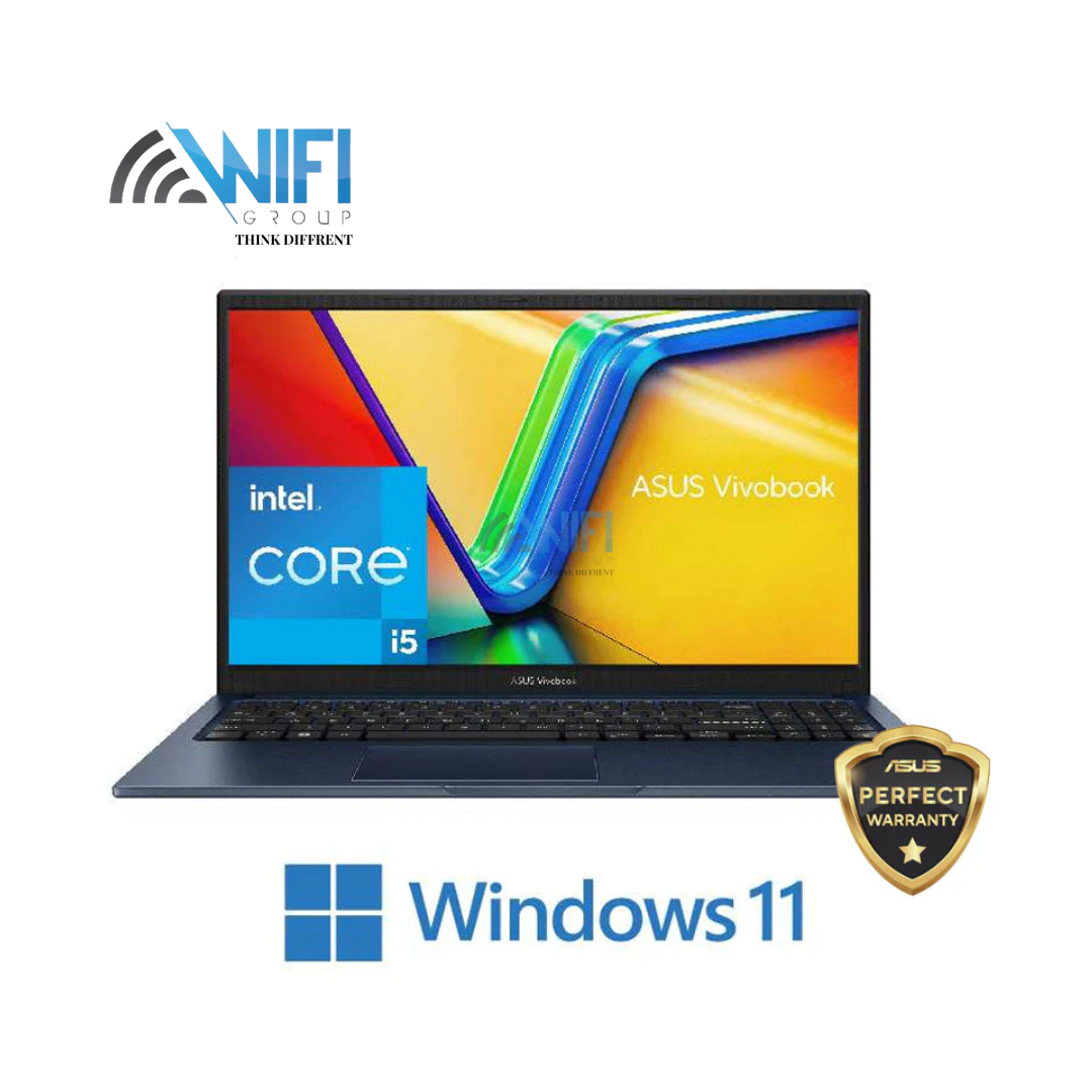  ASUS Vivobook 15 X1504VA-NJ005W Laptop - Intel Core i5-1335U - 8GB - 512GB SSD - Intel UHD Graphics - 15.6" FHD Quiet Blue