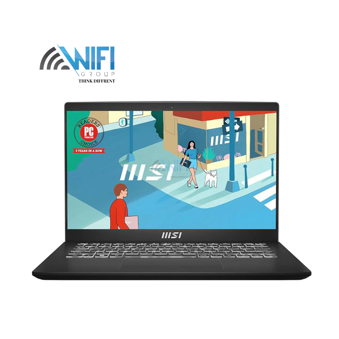 MSI Modern 14 C12MO -INTEL CORE i3-1215U - DDR4 8GB (3200MHz) -Intel UHD Graphics-14" FHD IPS -256GB SSD -1 Year Warranty