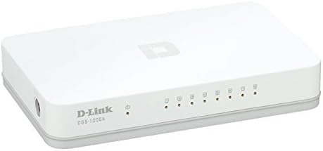 D-Link DGS-1008A - 8-port 10/100/1000Mbps