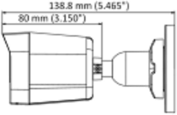 Hikvision ds-2ce16d0t-exipf(3.6mm) hd 2mp outdoor camera