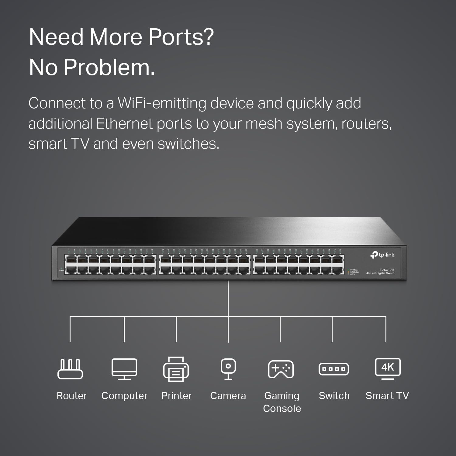 TP-LINK TL-SG1048 48-Port Gigabit Switch