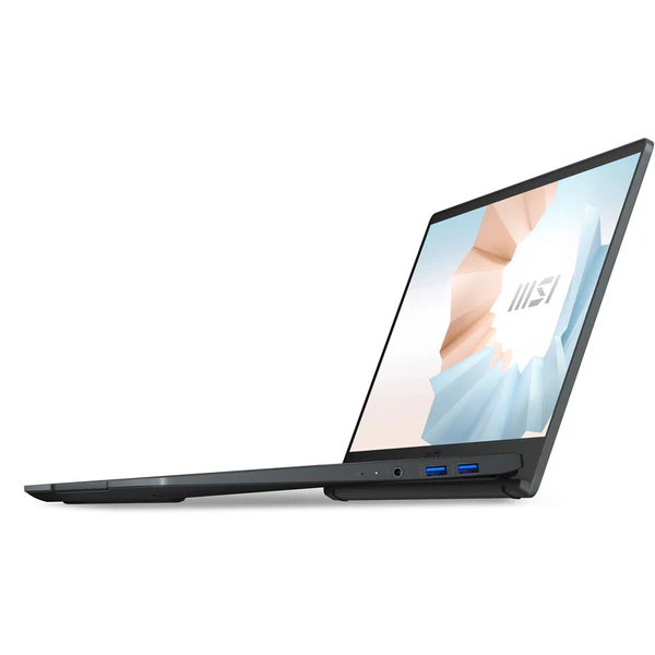  AS NEW LAPTOP MSI Modern 14 B5M RYZEN 5 5500U RAM 8GB SSD 256GB M.2 NVME AMD RADEON GRAPHICS 14.0 FHD IPS- ULTRA SLIM - WIN 11