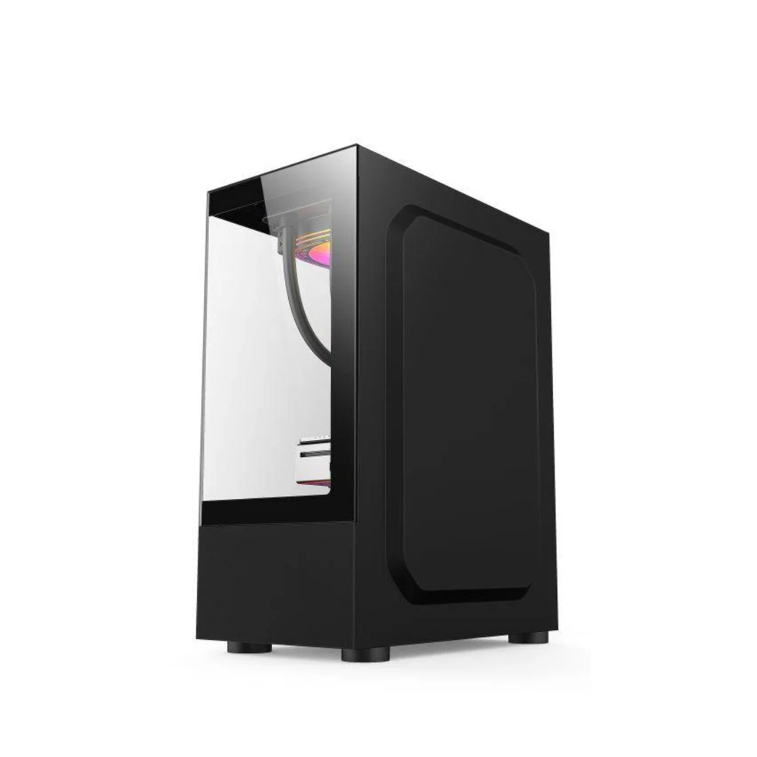  ARKTEK AK-33-Black Case 3xFans Prism ARGB + PSU 600W EU