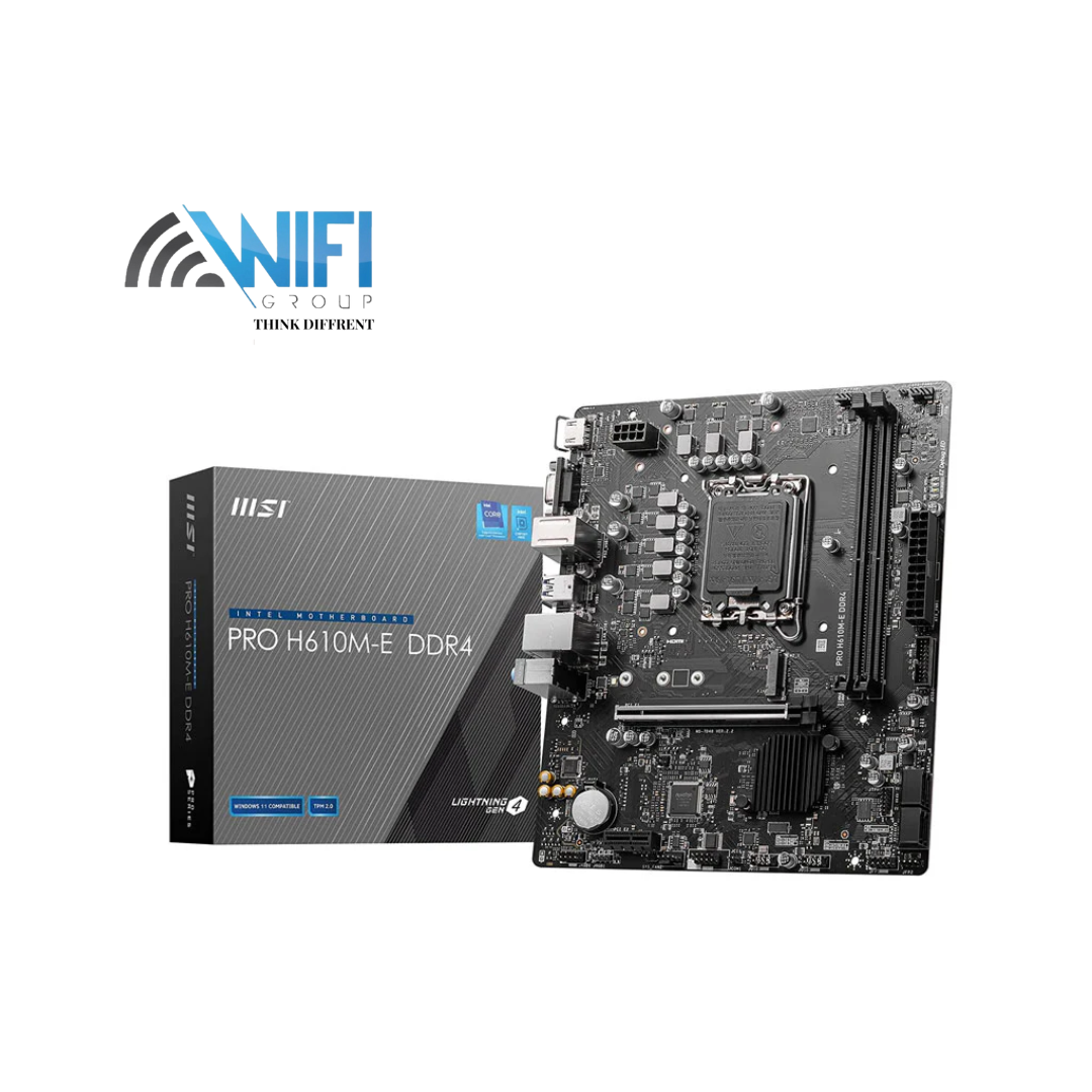  MSI PRO H610M-E DDR4 Motherboard