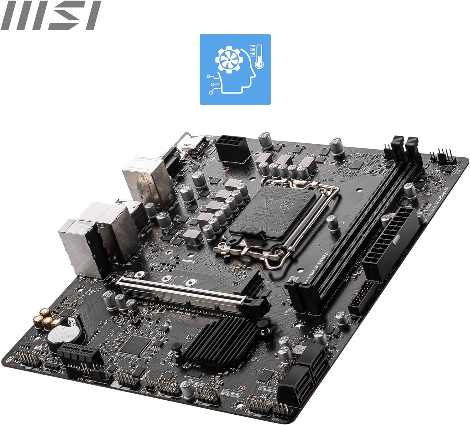  MSI PRO H610M-E DDR4 Motherboard