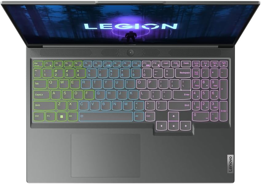 Lenovo Legion Slim 5 16IRH8 Gaming - 13th i7-13700H 14-Cores, AI Chip: LA1, NVIDIA GeForce RTX 4060 8GB GDDR6 Graphics, 16GB DDR5-5200 RAM, 1TB SSD, 16" WQXGA (2560x1600) IPS 300nits 165Hz, 4zone RGB BKL