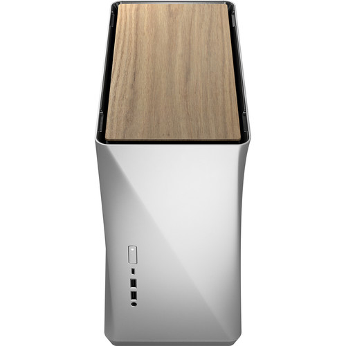 Fractal Design Era ITX Cobalt – Tempered Glass Top Panel – Mini-ITX Computer Case – Small Form Factor – Water-Cooling Ready – USB Type-C - Aluminium
