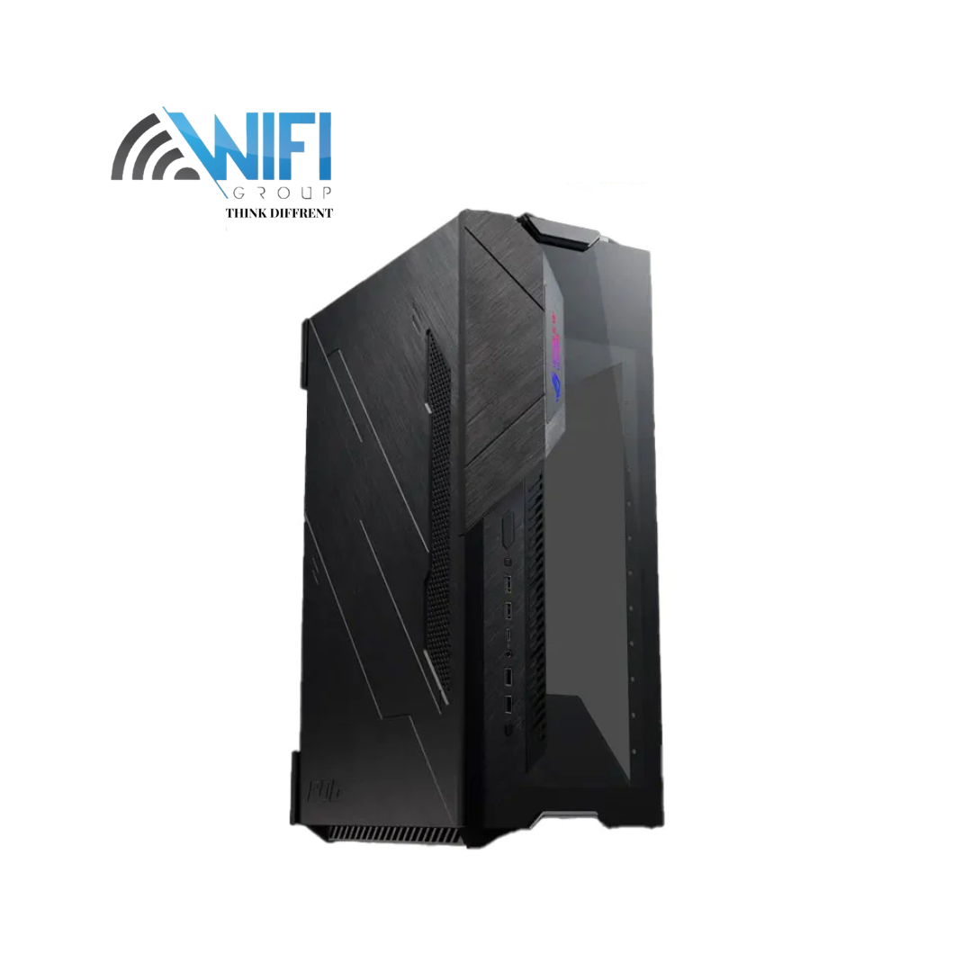 ASUS ROG Z11 Mini-ITX/DTX Gaming Case with Patented 11° Tilt Design, Compatible with ATX Power Supply,3-Slot Graphics, Front I/O USB 3.2 Gen 2 Type-C, 2x USB 3.2 Gen 1 Type-A and ARGB Control Button