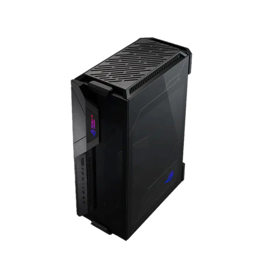 ASUS ROG Z11 Mini-ITX/DTX Gaming Case with Patented 11° Tilt Design, Compatible with ATX Power Supply,3-Slot Graphics, Front I/O USB 3.2 Gen 2 Type-C, 2x USB 3.2 Gen 1 Type-A and ARGB Control Button