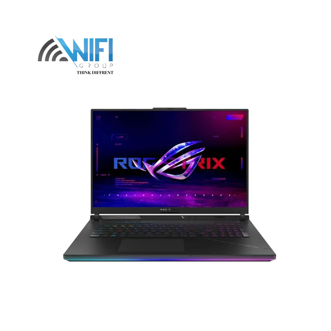 ASUS ROG Strix SCAR 18( G834JYR-R6041W) Gaming Laptop Core i9-14900HX 24 Cores – 32GB DDR5 5600MHz – 2TB SSD – RTX4090 16GB – 18″ QHD+ Mini LED 240Hz 100% DCI-P3 1100nits – Win11 (90NR0IP2-M001P0)