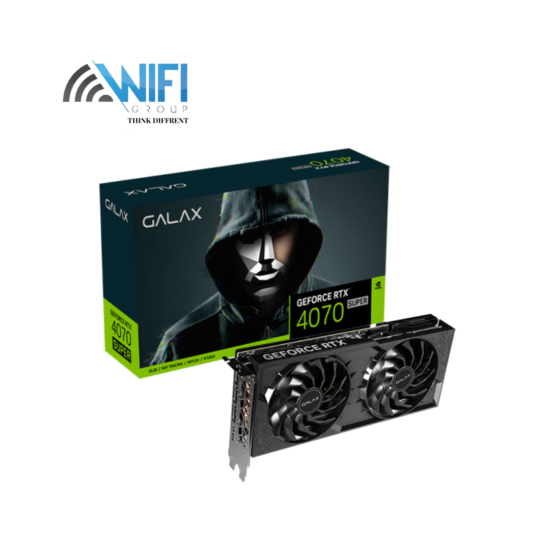 GALAX GeForce RTX 4070 SUPER 1-Click OC 2X V2 12GB GDDR6X 192-bit DP 3 HDMI 2.1 DLSS 3