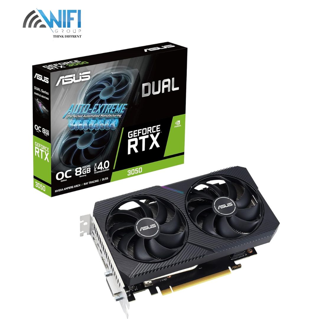 ASUS Dual GeForce RTX 3050 V2 OC Edition 8GB GDDR6