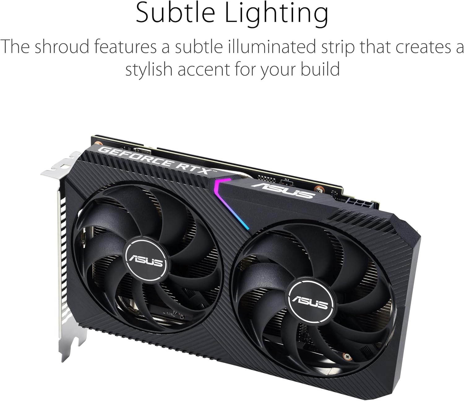 ASUS Dual GeForce RTX 3050 V2 OC Edition 8GB GDDR6