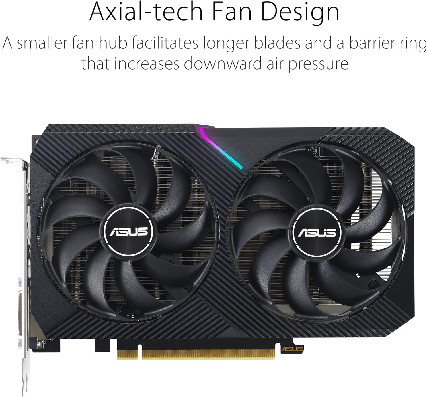 ASUS Dual GeForce RTX 3050 V2 OC Edition 8GB GDDR6
