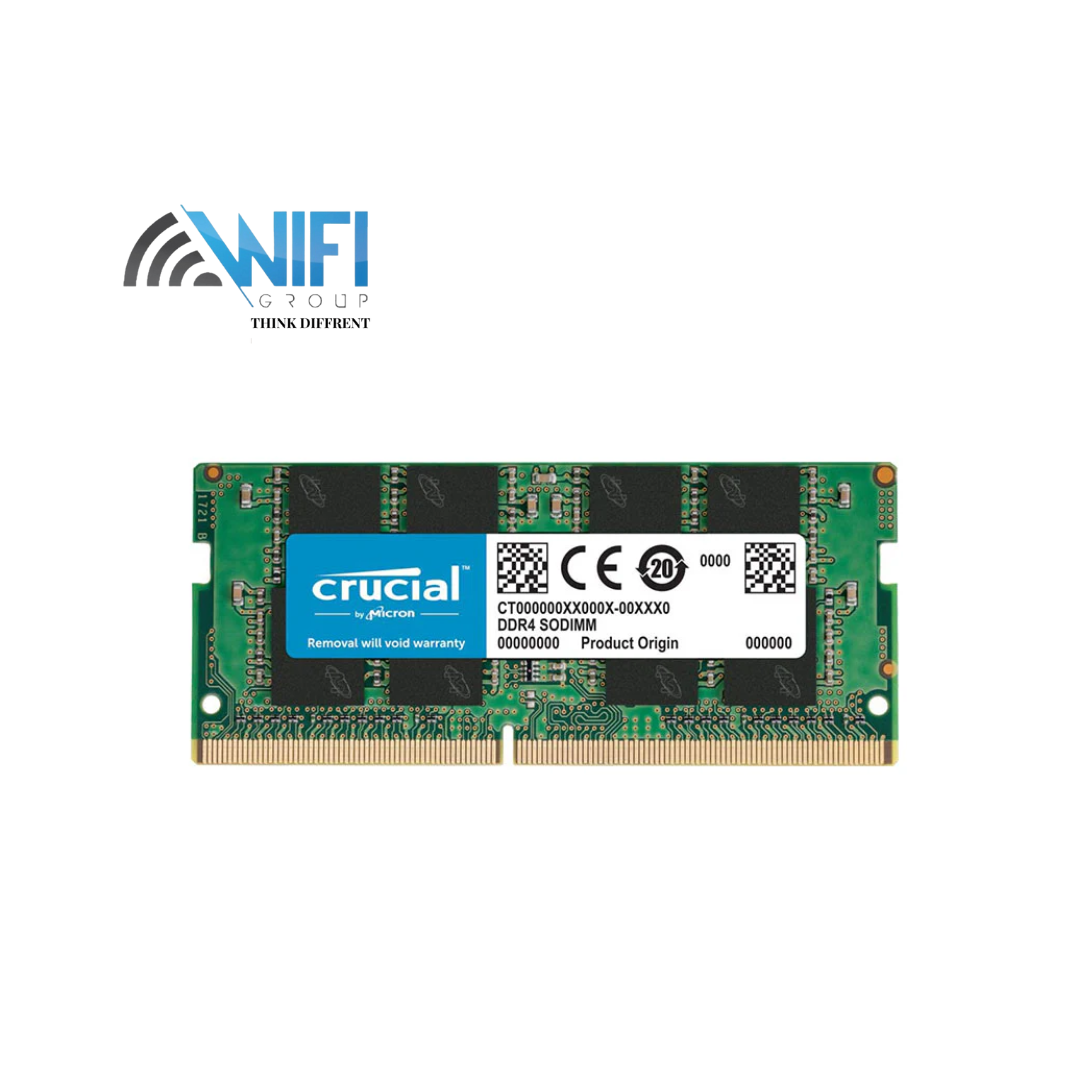 RAM Crucial DDR4 16GB 3200 MHz CL22 SODIMM Laptop Memory