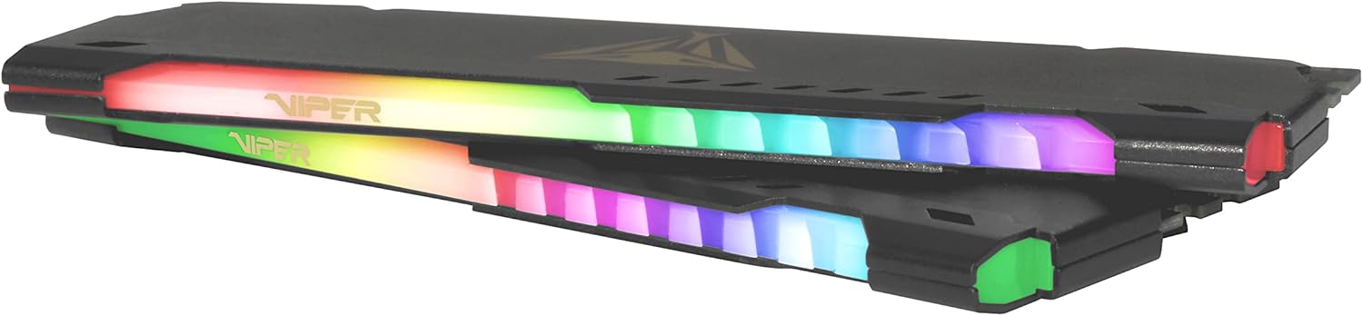 Patriot Viper Steel RGB DDR4 RAM 16GB (1X16GB) 3200MHz CL18