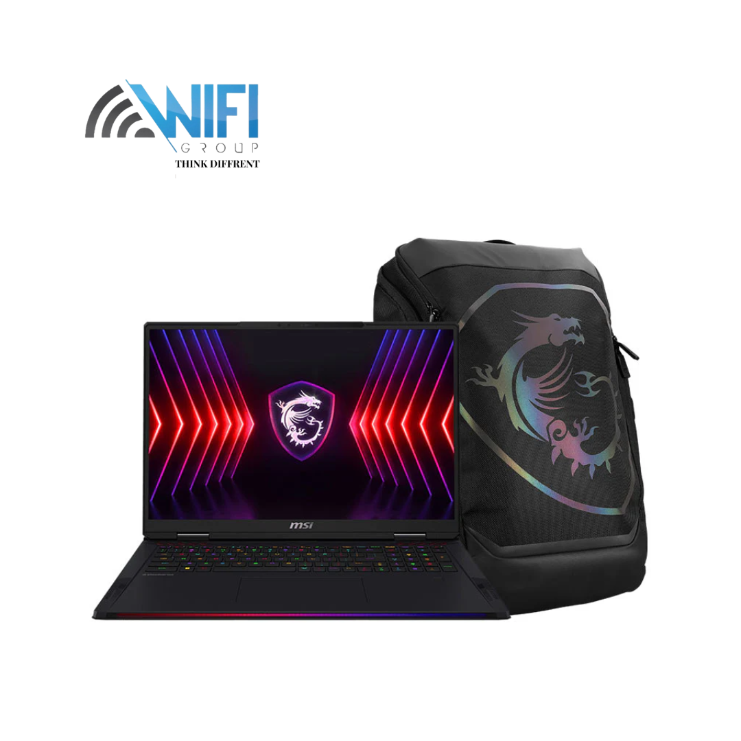 MSI RAIDER 18 HX A14VIG 9S7-182232-471 Gaming Laptop Intel Core i9 14900HX, 16GB RAM, 2TB SSD, 18" Inch QHD+ 240Hz, 16GB NVIDIA RTX 4090, Win 11