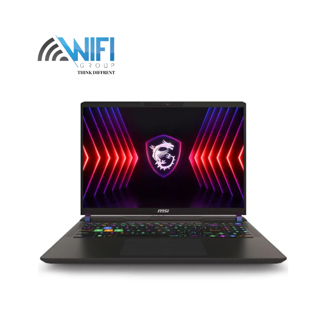  MSI Vector 16 HX A14VHG 9S7-15M142-801 Intel Core i9-14900HX , 16GB DDR5 Ram, 1TB SSD, RTX 4080 12GB, 16 Inch QHD IPS Display, Win 11, 2 Years Warranty Laptop
