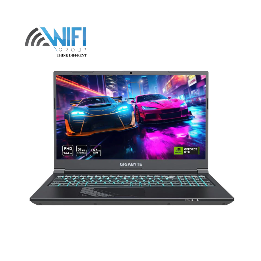 GIGABYTE - G5 (2024) Gaming Laptop Intel Core i7-13620H - 16GB DDR5 RAM - NVIDIA GeForce RTX 4060 - 144Hz 1920x1080 FHD - 1TB SSD - Win11 Home AD (G5 KF5-H3US365KH)