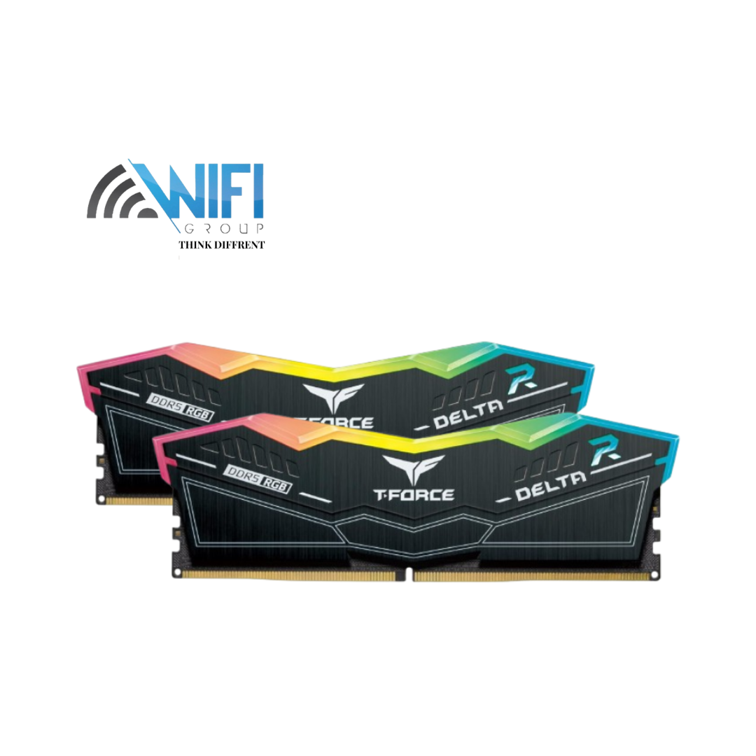 TeamGroup T-FORCE Delta RGB 32GB (16GBX2) DDR5 6000MHz RAM