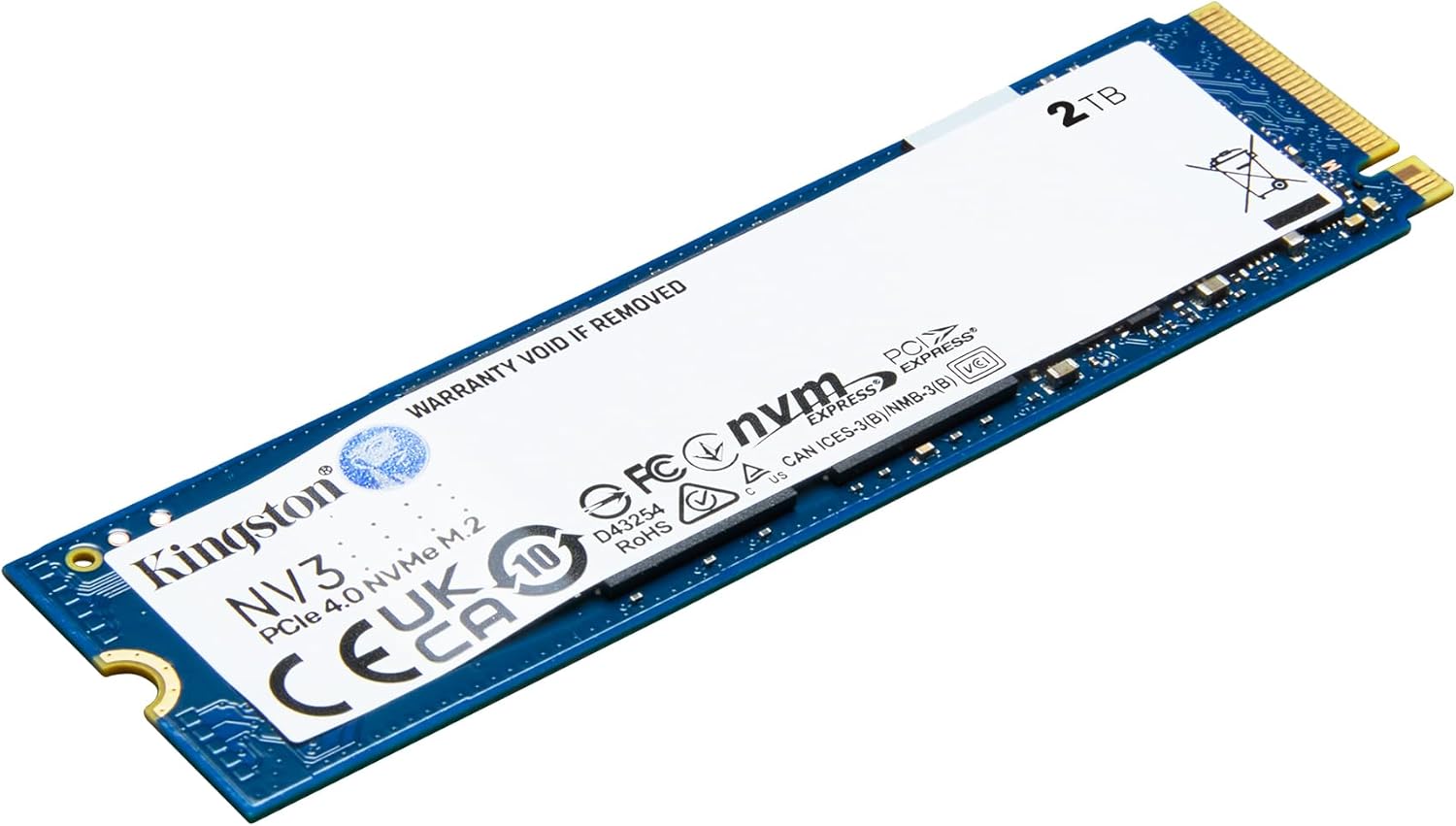  KINGSTON NV3 2TB PCIE 4.0 NVME SSD | SNV3S/2000G