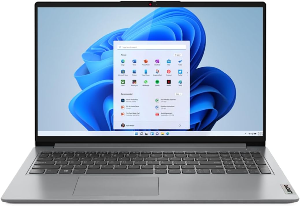 LENOVO-IDEAPAD-1-15IAU7-CI3-1215U-8G-256G.SSD-Intel Graphics-15.6 Inch HD (1366x768)-WIN11-ABYSS BLUE-BAG-2Yrs / 82QD00BDED