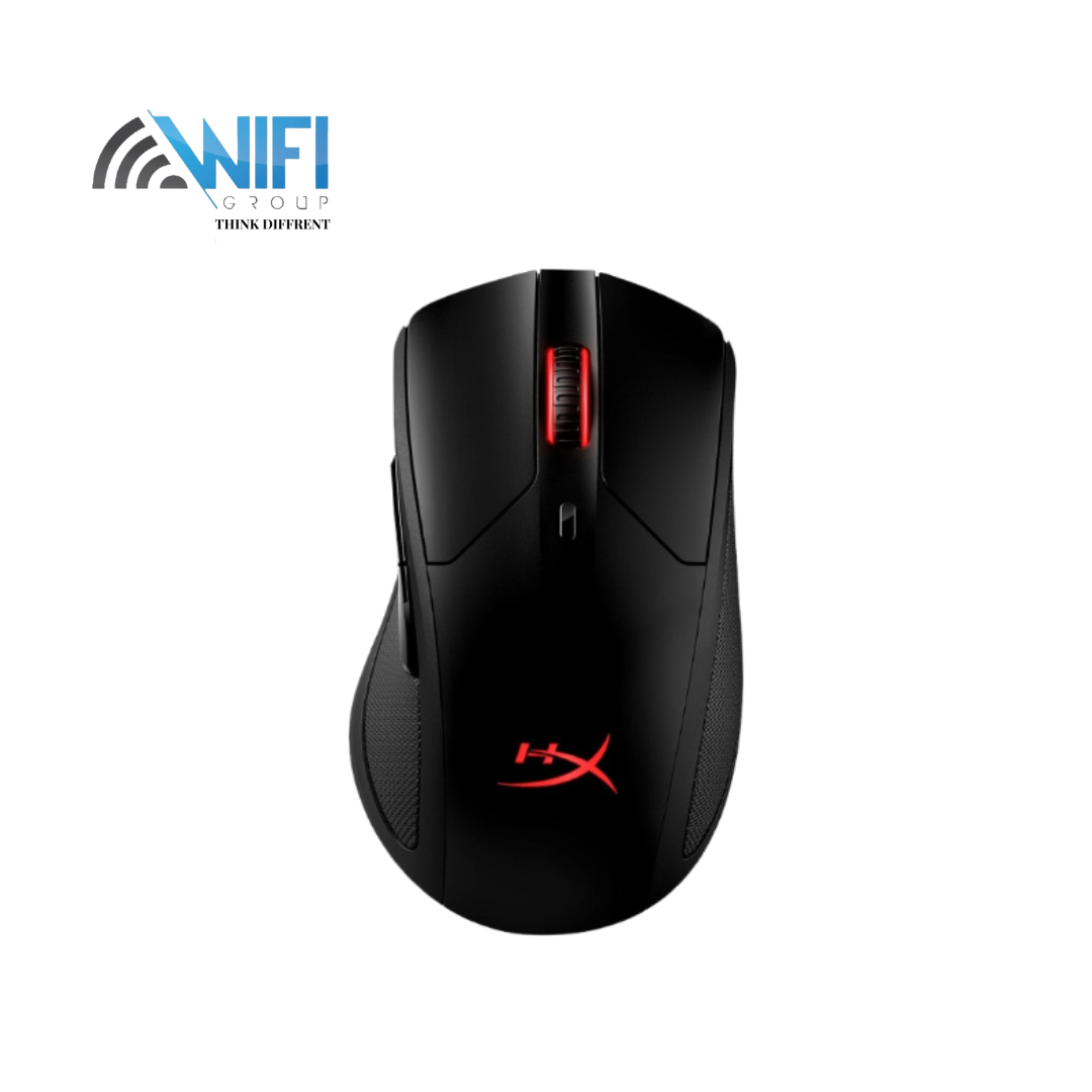 HyperX Pulsefire Dart - Wireless RGB Gaming Mouse, Software-Controlled Customization, 6 Programmable Buttons, Qi-Charging Battery up to 50 Hours - PC, PS4, Xbox One Compatible