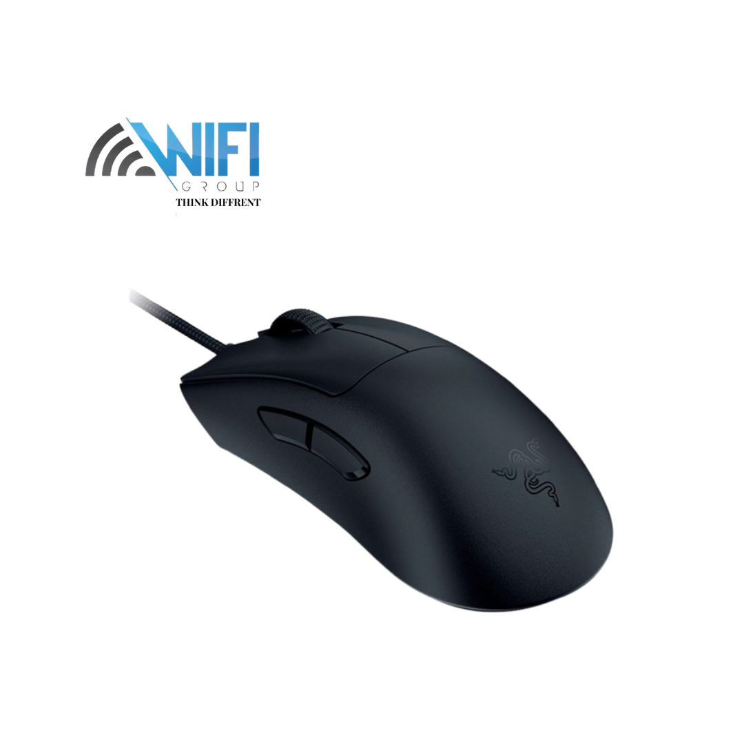 DeathAdder V3 Wired Gaming Mouse: 59g Ultra Lightweight - Focus Pro 30K Optical Sensor - Fast Optical Switches Gen-3-8K Hz HyperPolling - 6 Programmable Buttons - Ergonomic - Speedflex Cable - Black