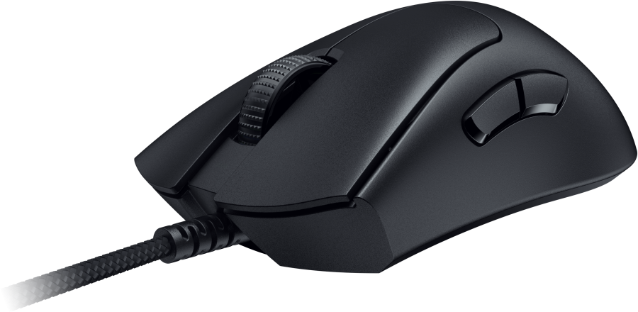 DeathAdder V3 Wired Gaming Mouse: 59g Ultra Lightweight - Focus Pro 30K Optical Sensor - Fast Optical Switches Gen-3-8K Hz HyperPolling - 6 Programmable Buttons - Ergonomic - Speedflex Cable - Black